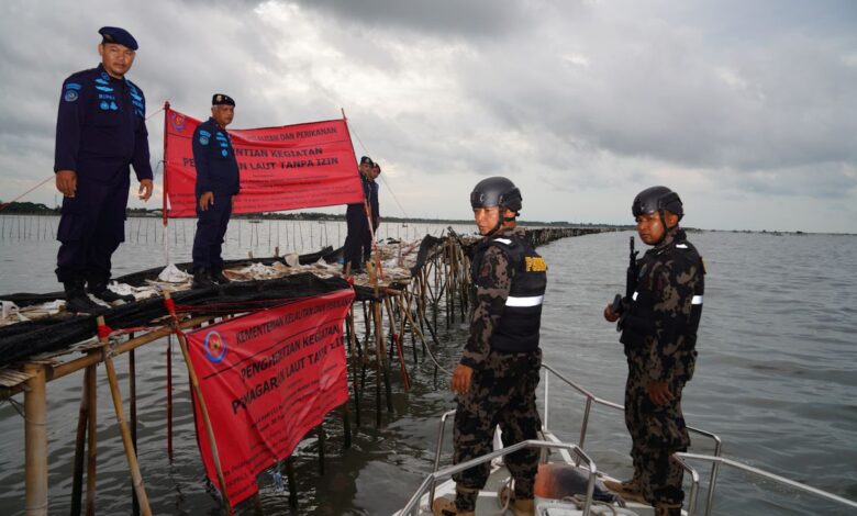 KKP pastikan penindakan terkait pagar laut di dalam area Tangerang sesuai aturan