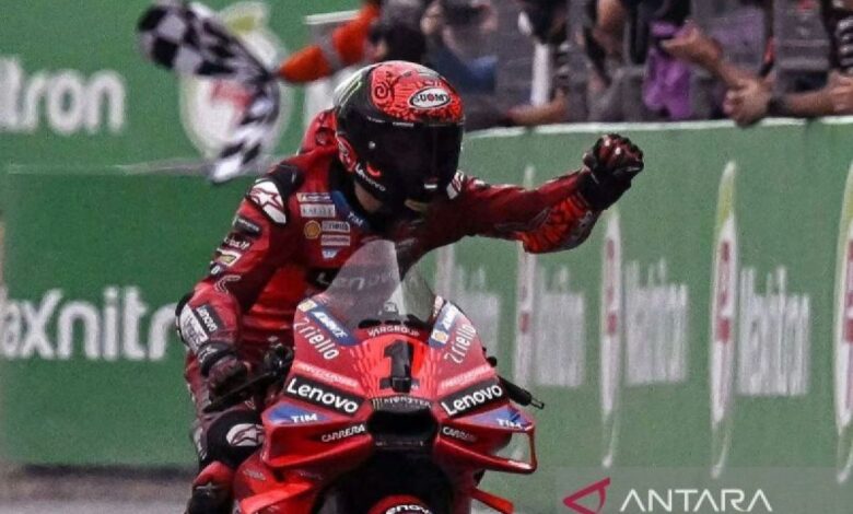 Jadwal GP Thailand: Martin absen, Marquez kemudian Pecco tancap gas