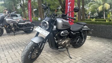 QJMOTOR catat kegiatan jual beli positif pada IIMS, SRV 250 AMT jadi primadona