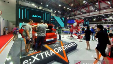 Pilihan mobil listrik di area tempat bawah Rp500 jt pada IIMS 2025