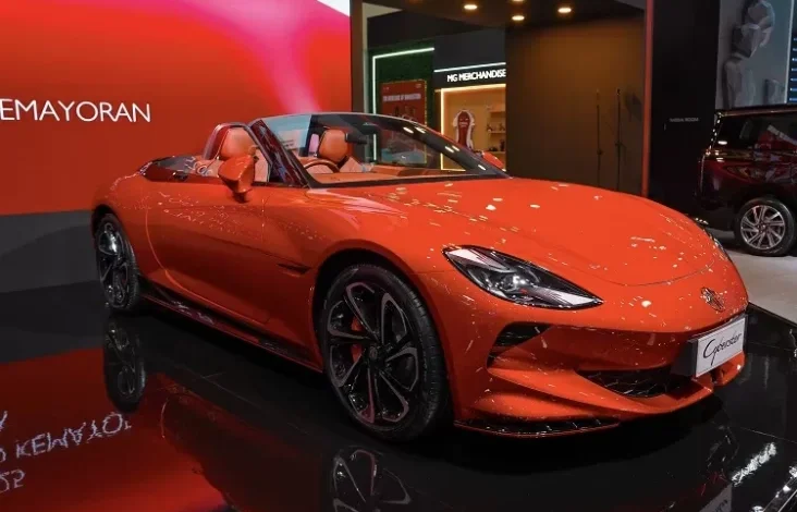 MG Cyberster, Roadster EV Futuristis Kembali Berpartisipasi Memukau di dalam pada IIMS 2025