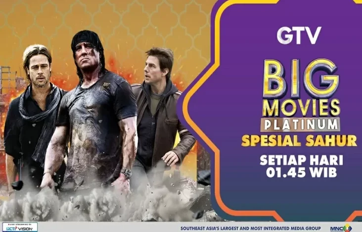 Its Family Time! Ada Deretan Film yang dimaksud Bikin Mata Segar Saat Sahur di area area Big Movies Platinum Spesial Sahur GTV!