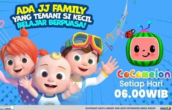 Its Family Time! Ayo Ajak si Kecil Belajar Puasa Lewat Lagu-lagu Easy Listening di tempat pada Cocomelon GTV!