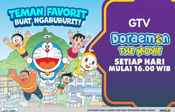 Its Family Time! Yuk Ikut Doraemon juga Nobita Ngabuburit dalam area Big Movies Family Platinum GTV!