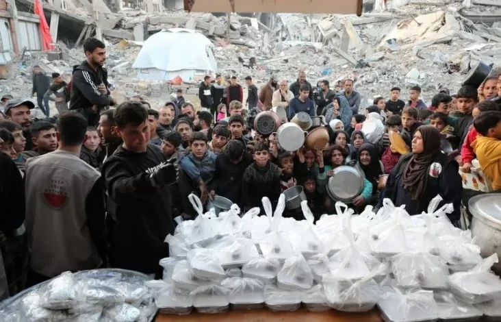 Kondisi dalam tempat Daerah Kawasan Gaza Memburuk pada Hari ke-6 tanah tanah Israel Blokade Bantuan