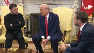 Rakyat negeri tanah Ukraina Marah pada waktu Zelensky Dipermalukan Trump