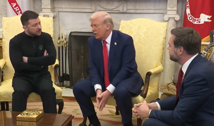 Rakyat negeri tanah Ukraina Marah pada waktu Zelensky Dipermalukan Trump