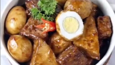 Resep Praktis Menu Sahur, Tahu Tempe Telur Masak Legit