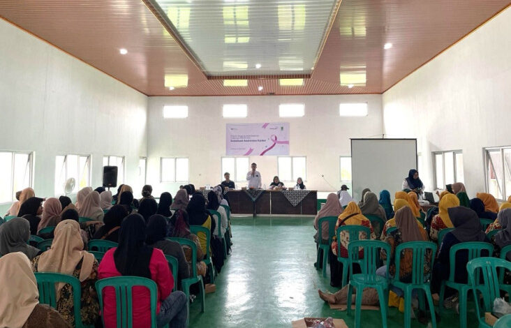 Sadar Kanker Sejak Dini, PERURI Gelar Penyuluhan Area Bidang Kesehatan di tempat di Desa Parungmulya