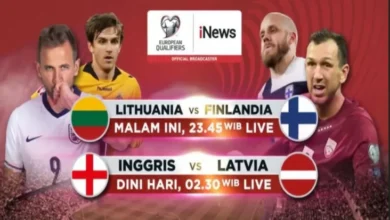 Saksikan Kompetisi Finlandia vs Lithuania, Live pada iNews Saat 23.45 Waktu Indonesia Barat