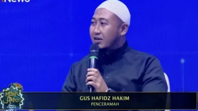 Tausiyah Gus Hafidz Hakim di tempat di Tabligh Akbar Nikmatnya Ramadan: Rezeki Tak Melulu Uang