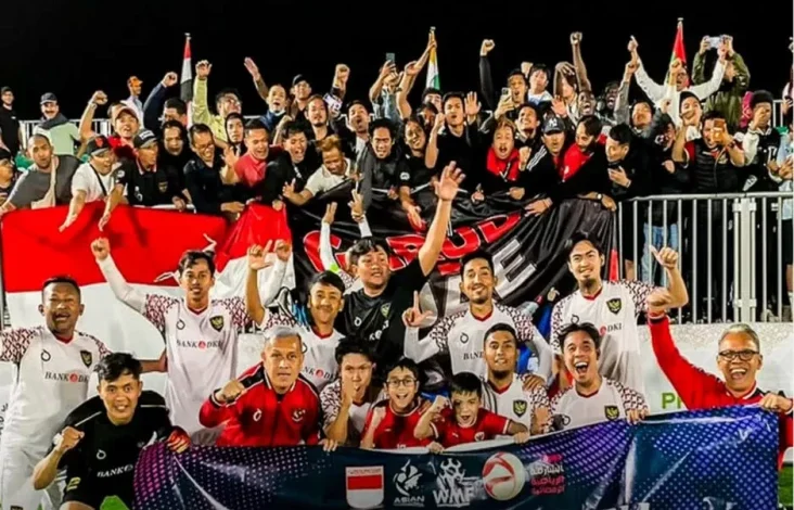 Timnas Mini Soccer Indonesia Runner-up pada Asian Mini Football Nations Cup 2025