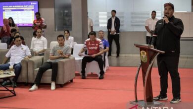 Skuad pasukan bulu tangkis Nusantara ke Piala Sudirman 2025