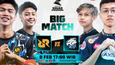 Laga sengit Evos Divine bertemu RRQ Kazu warnai mid season FFSS 2025