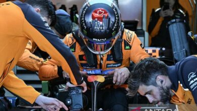 Duo McLaren Norris dan juga juga Piastri saling sikut ke puncak klasemen