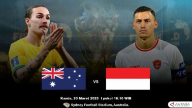 Perbandingan pemain Tanah Air & Australia yang digunakan digunakan bermain pada luar negeri