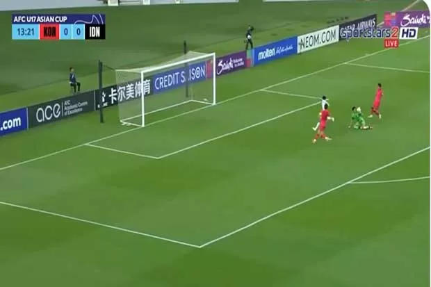Hasil Timnas Indonesia U-17 vs Korea Selatan U-17: Mierza Buang Prospek Emas, Babak Pertama 0-0
