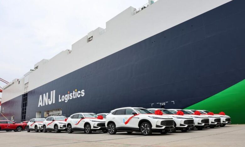 Kapal pengangkut mobil terbesar dalam planet mulai pelayaran perdana