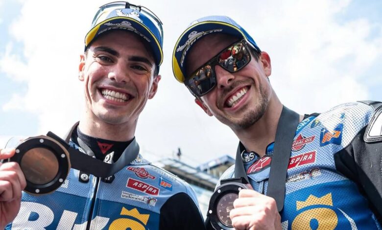 Duo kontestan balap Gresini Racing tampil apik ke Sprint Race MotoGP Prancis